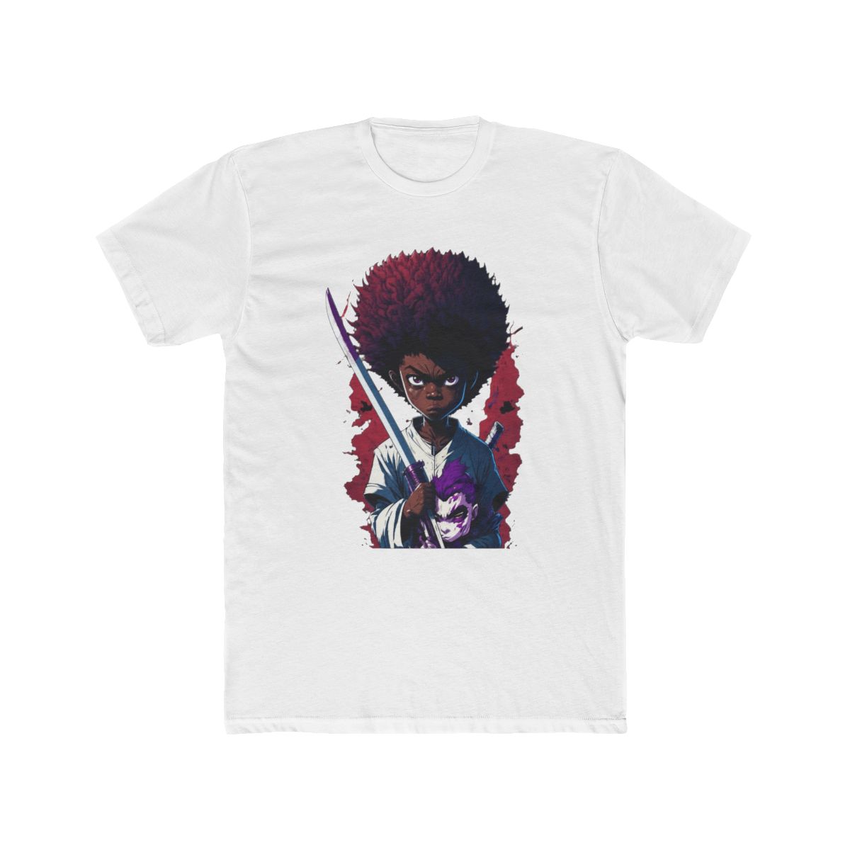 The Afro Kid Samurai Splash Art | Afro Samurai